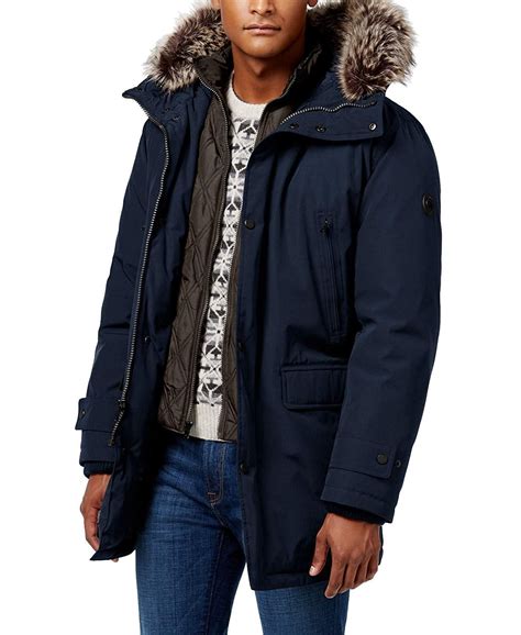 michael kors men's winter jacket|Michael Kors travel engineered jacket.